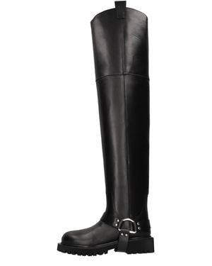 MSGM Botas Negro