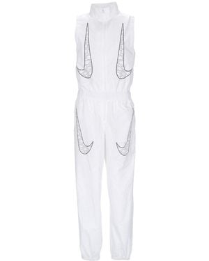 Nike Trainingspak Sportswear Air Max Day Jumpsuit Wit/Zwart/Lt Iron Ore