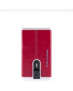 Piquadro Portfolio Compact Walle Square - Red