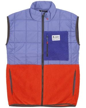 COTOPAXI Chaleco Hibrido Trico Para Hombre Lupin/Canyon - Azul