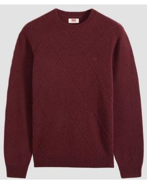 Levi's Hombres Rojos Redondos De Malla