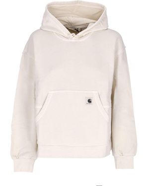 Carhartt Tacoma Sudadera Ligera Con Capucha Para Mujer Tenida En Prenda Natural - Neutro