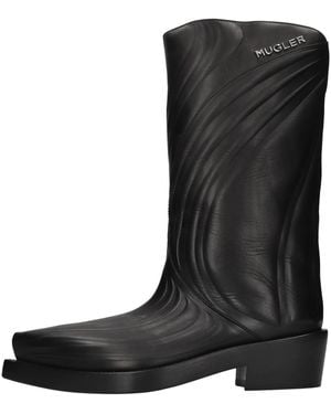 Mugler Boots - Black