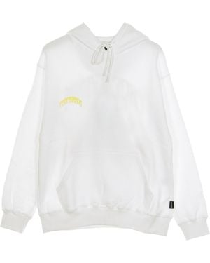 Propaganda Hoodie Panter Marble Hood - White