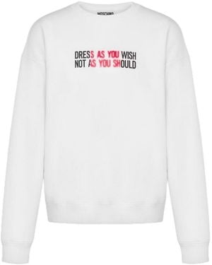Moschino Hoodie - Wit