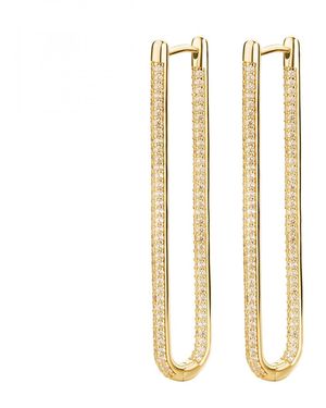 Rosato Boucles D'Oreilles En Argent Femme Blanc Rzbi76 - Métallisé