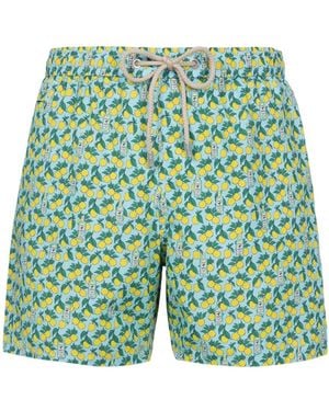 MC2 Saint Barth Boxer Mare Fantasia Limoni 04365F - Verde