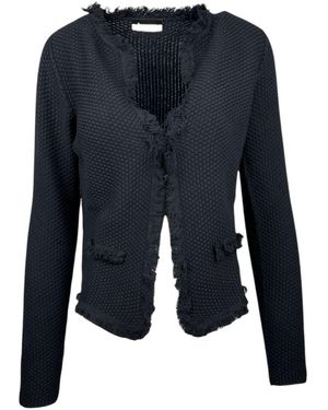 AROVESCIO Chemises Noir - Bleu