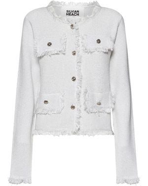 Silvian Heach Cardigan Nyem - Blanco