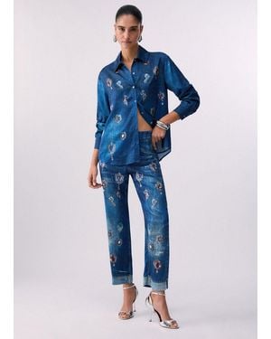 Liu Jo Pants Ua6311-T5958 - Blue