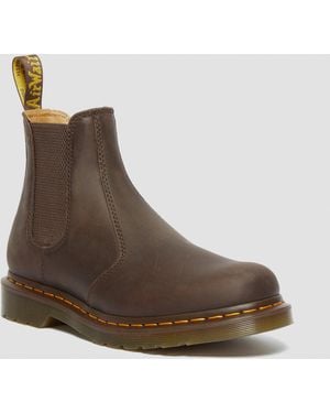 Dr. Martens 2976 Crazy Horse Unisex Chelsea Boot - Brown