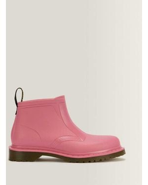 Dr. Martens 101 Rain Low Pull On Waterproof Boots - Pink