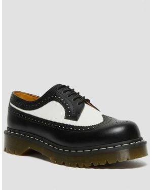 Dr. Martens 3989 Bex Smooth Leather Brogue Shoes - Black