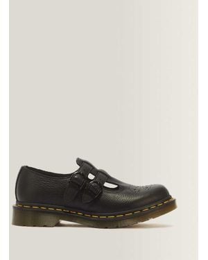 Dr. Martens Dr. Martens 8065 Mary Jane Parchment Beige in Natural