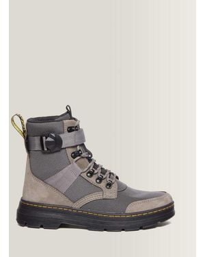 Dr. Martens Combs Tech Ii Fleece-Lined Casual Boots - Black
