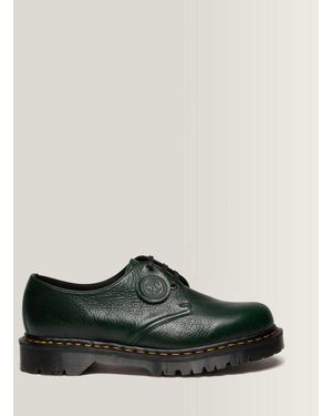 Dr. Martens 1461 Buckingham Leather Shoes - Green