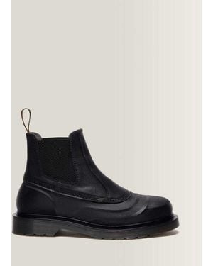 Dr. Martens 2976 Sub Leather Chelsea Boots - Black