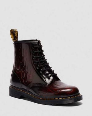 Dr. Martens 1460 Inferno Lace-Up Leather Boots - Black
