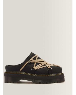 Dr. Martens Rick Owens Megalace Mules - Black