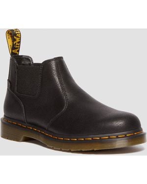 Dr. Martens 2976 Lo Rogue Leather Chelsea Boots - Black