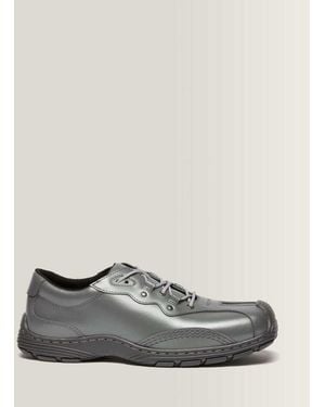 Dr. Martens Aurix Satin Finish Leather 5I Shoes - Grey