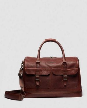 Dr. Martens Weekender Ambassador Ledertasche - Braun