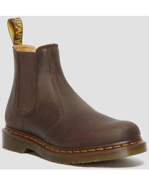Dr. Martens 2976 Crazy Horse Unisex Chelsea Boot - Brown