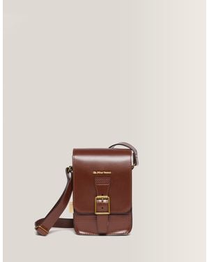 Dr. Martens Bolso norfolk flat vegano en camel - Marrón