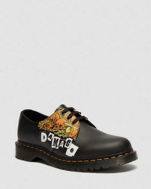 Dr. Martens 1461 Metallica Shoes - Black