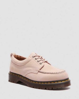 Dr. Martens Lowell Buttersoft Leather Moc Toe Shoes - Pink