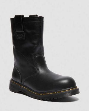 Dr. Martens 2295 Decon Stüssy​ Leather Biker Boots - Black