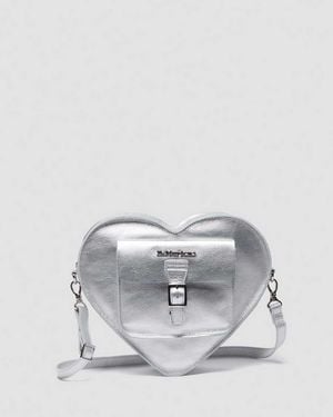 Dr. Martens Heart Shaped Milled Backpack - Metallic