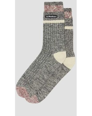 Dr. Martens Marl Organic Socks - Gray