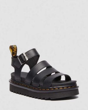 Dr. Martens Dr. Martens Blaire Athena Leather Sandals - Black