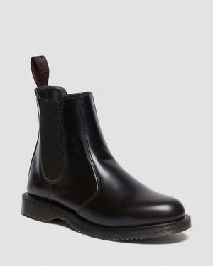 Dr. Martens Flora Arcadia Chelsea Boots in Black | Lyst