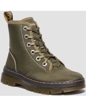 Dr. Martens Combs Ii Nylon Utility Boots - Green