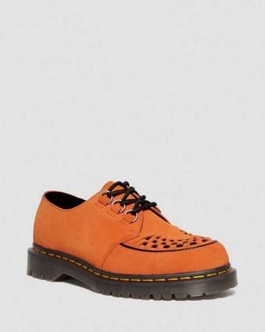 Dr. Martens Ramsey Woven Suede Creepers - Orange