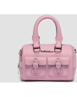 Dr. Martens Mini Top Handle Patent Leather Bag - Pink