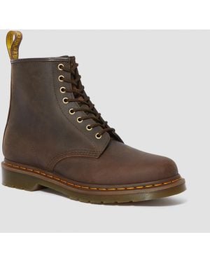 Dr. Martens 1460 Crazy Horse Boots Dark Brown