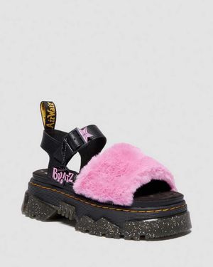Dr. Martens Mattison Bratz Strap Sandals Shoes - Pink