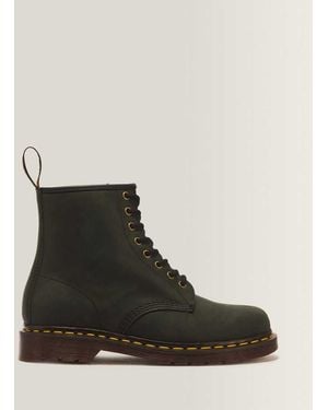 Dr. Martens 1460 Crazy Horse Leather Boots - Black