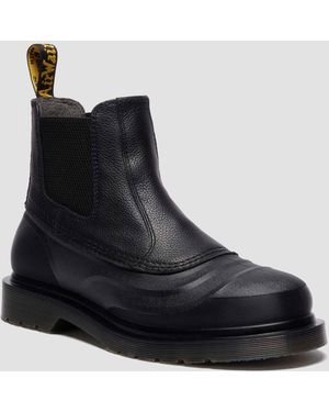 Dr. Martens 2976 Sub Leather Chelsea Boots - Black