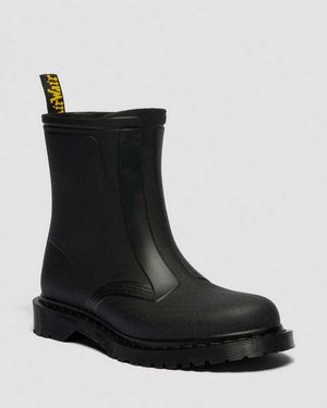 Dr. Martens 1460 Rain Boots - Black