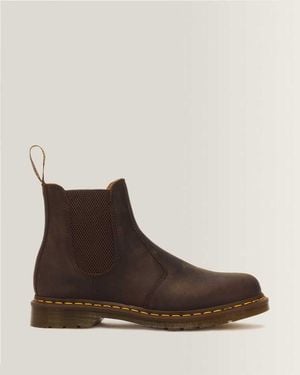 Dr. Martens 2976 Crazy Horse Unisex Chelsea Boot - Brown