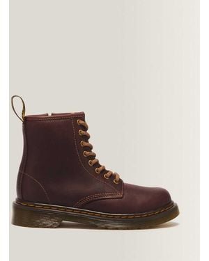 Dr. Martens Stivali 1460 Serena Junior A 8 Occhielli - Marrone