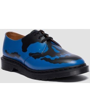 Dr. Martens Cuero 1461 supreme zapatos - Azul