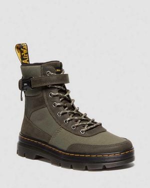 Dr. Martens Combs Tech Ii Wyoming Leather Utility Boots - Brown