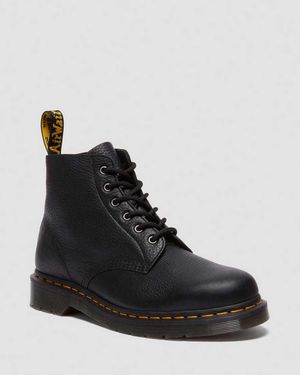 Dr. Martens Dr. Martens 101 Crazy Horse Leather Boots Dark Brown for Men Lyst UK