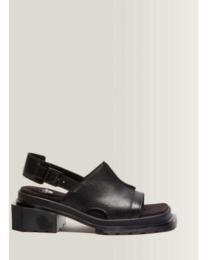 Dr. Martens Maybole Wanama Leather Sandals - Black