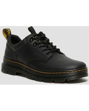 Dr. Martens Reeder Wyoming Leder Utility Schuhe - Schwarz